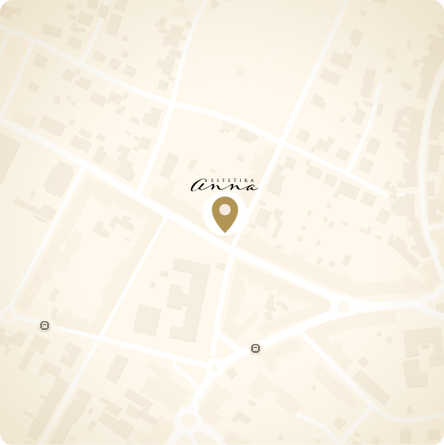 Mapa Estetika Anna v Roudnici nad Labem