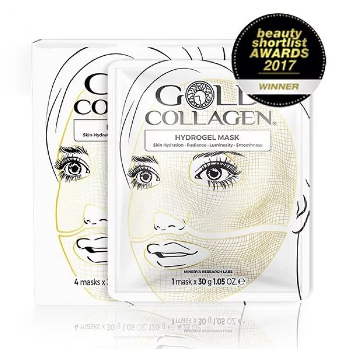 Hydrogelová maska GOLD COLLAGEN